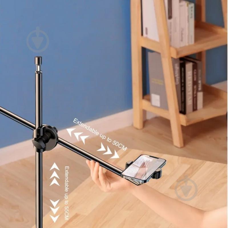 Держатель для смартфона ZJ-FP01 Black (6930539534926) RTAKO - фото 7 Держатель для смартфона ZJ-FP01 Black (6930539534926) RTAKO - фото 7