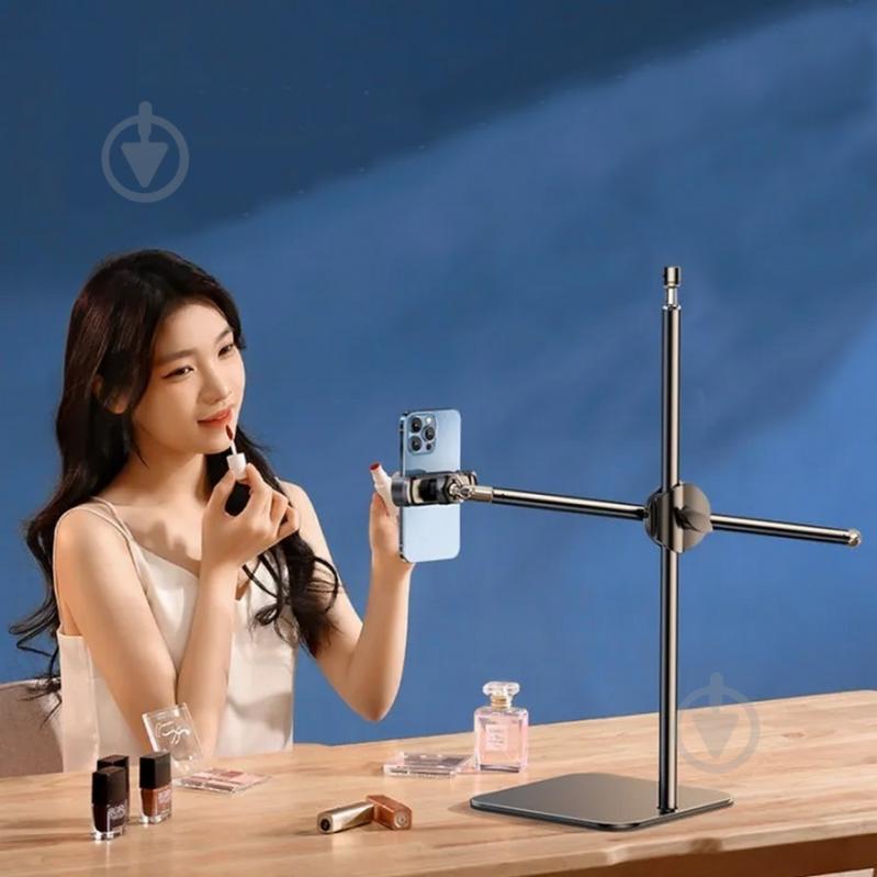 Держатель для смартфона ZJ-FP01 Black (6930539534926) RTAKO - фото 5 Держатель для смартфона ZJ-FP01 Black (6930539534926) RTAKO - фото 5