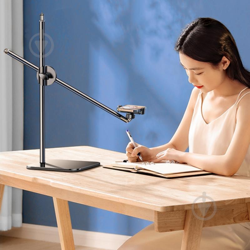 Держатель для смартфона ZJ-FP01 Black (6930539534926) RTAKO - фото 4 Держатель для смартфона ZJ-FP01 Black (6930539534926) RTAKO - фото 4