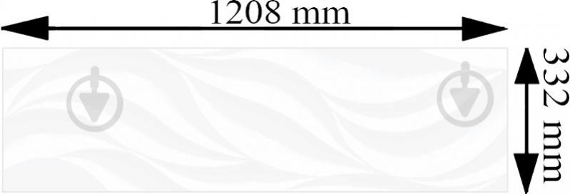 Плитка Halcon Blanco Ondas Mate 33x120 - фото 2 Плитка Halcon Blanco Ondas Mate 33x120 - фото 2