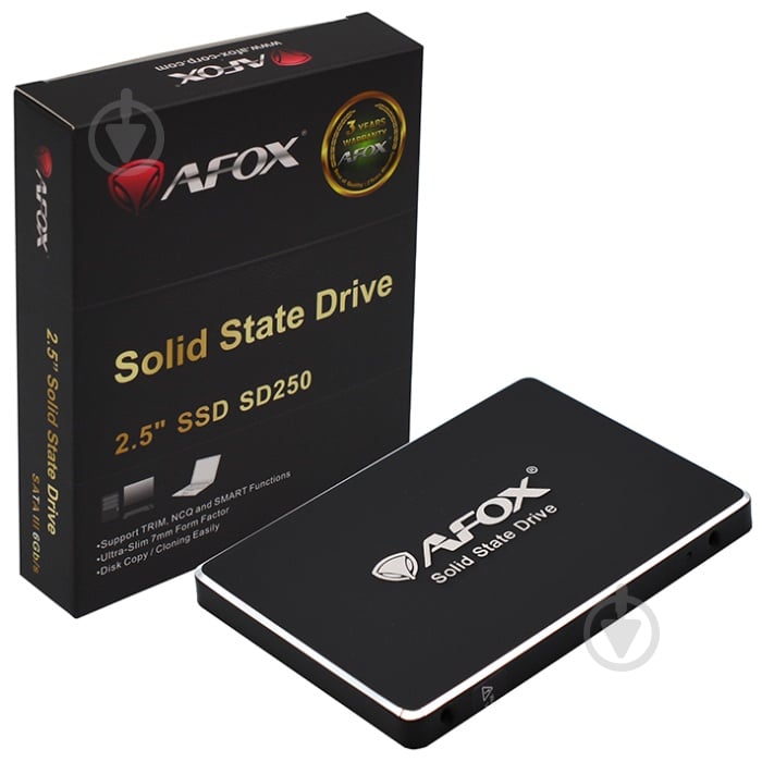 SSD-накопитель AFOX 240GB 2,5" SATA III TLC (SD250-240GN) - фото 5