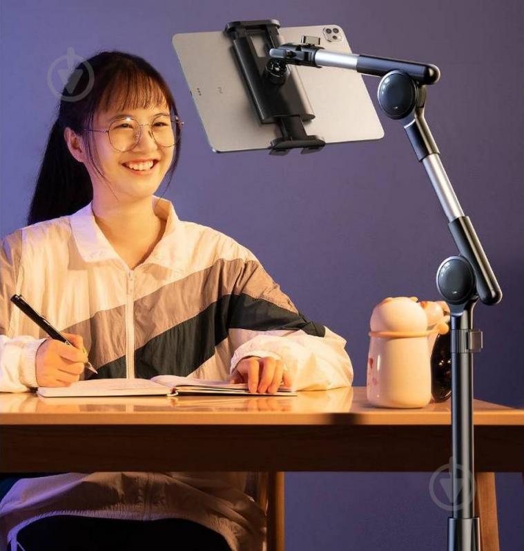 Держатель для смартфона LD052 Black (6930539533615) RTAKO [019] Black - фото 11