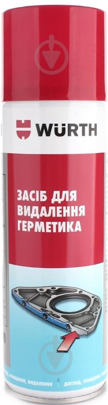 Засіб WURTH для видалення герметика та клею світло-жовтий 300 мл - фото 1