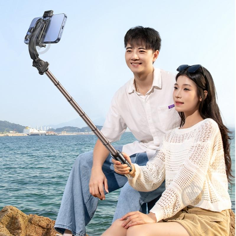 Трипод RTAKO Q10R Mini Clip selfie stick Black (6942063215332) - фото 4