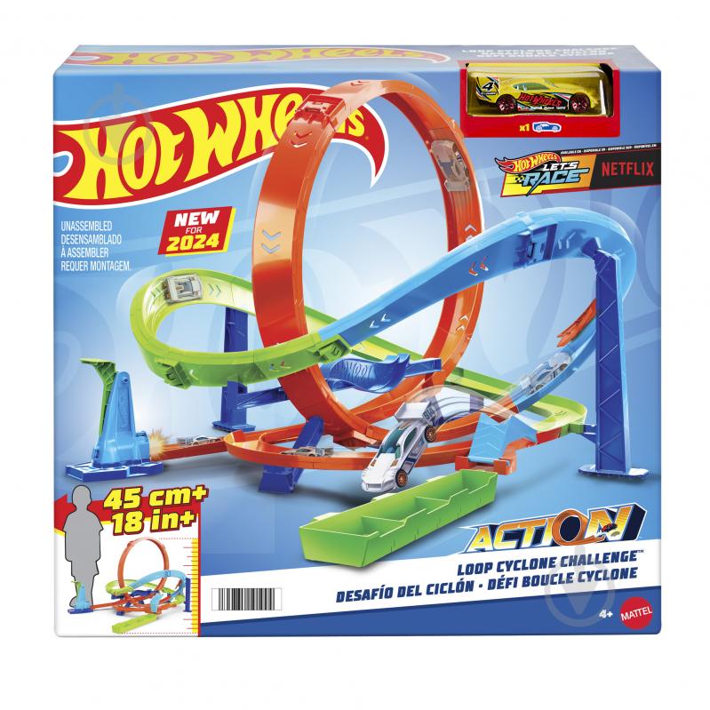 Игровой набор Hot Wheels Испытание гиперпетли HTK16 - фото 3