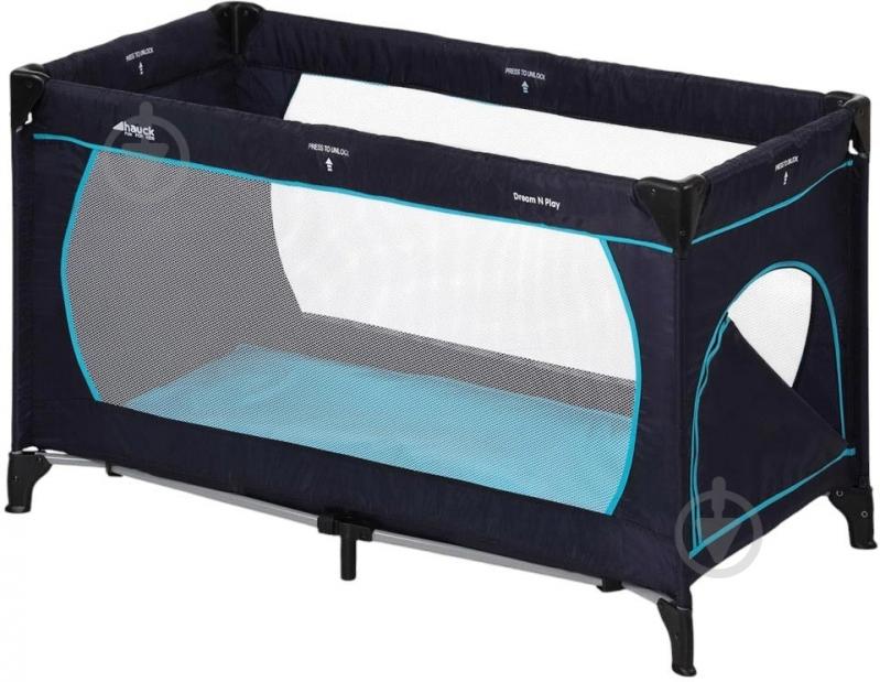 Манеж детский Hauck Dream N Play Plus navy/aqua 60366-6 - фото 2