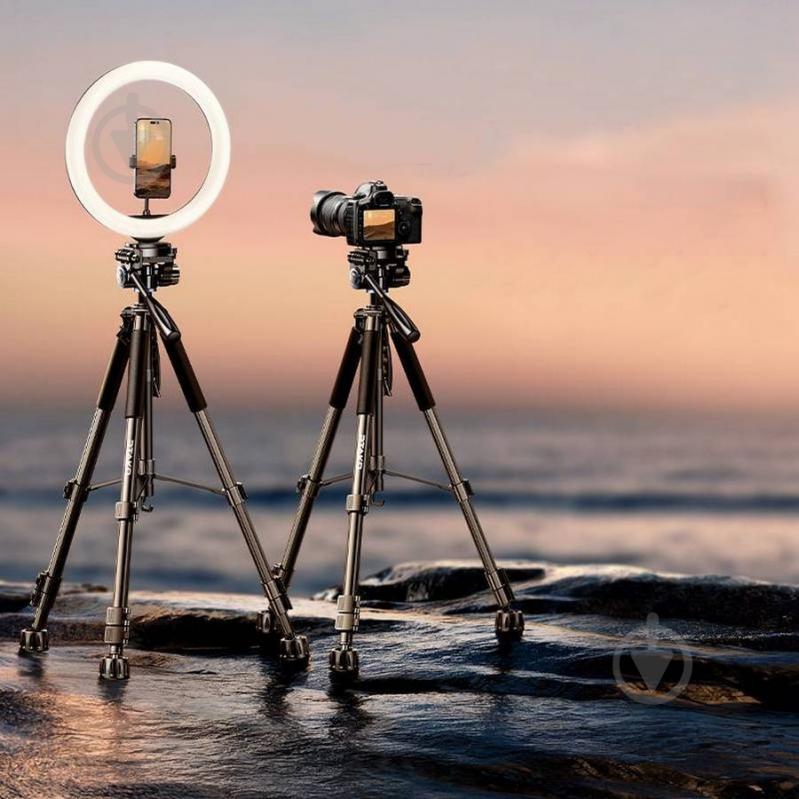 Штатив RTAKO VT-990S Hexagonal Photography Tripod Carbon 1.9 м Black (6942063201724) - фото 6 Штатив RTAKO VT-990S Hexagonal Photography Tripod Carbon 1.9 м Black (6942063201724) - фото 6