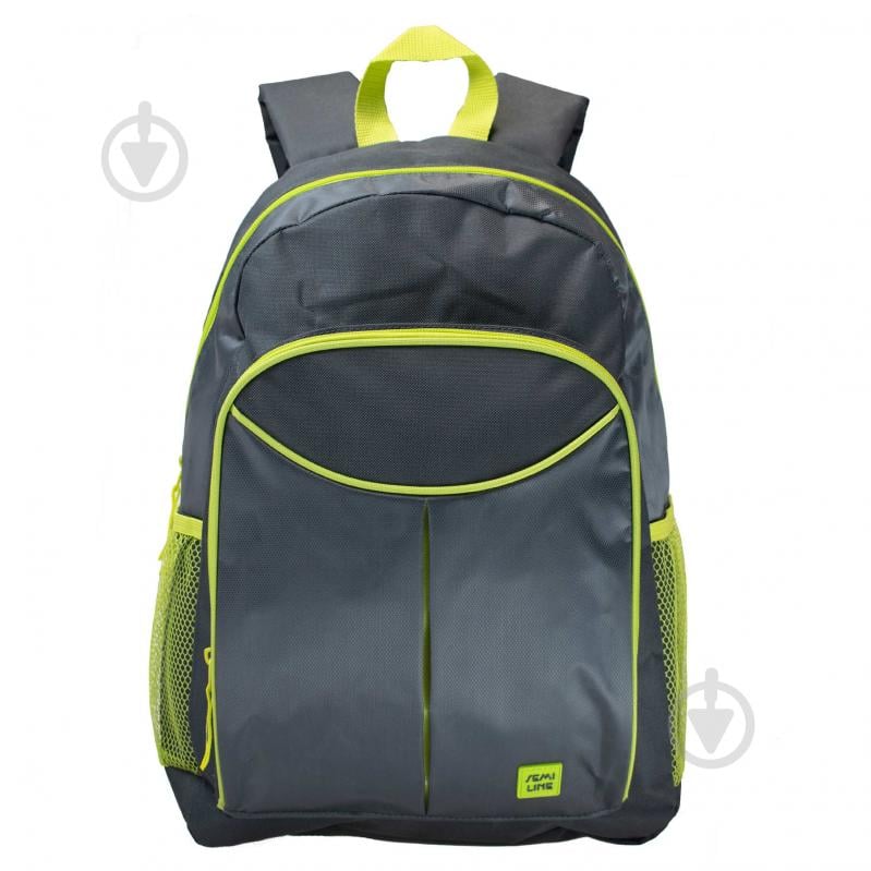 Рюкзак SEMI LINE 20 Graphite/Lemon (J4916-4) - фото 3