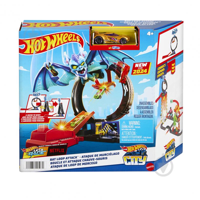 Игровой набор Hot Wheels Невероятная атака летучей мыши HTN78 - фото 6