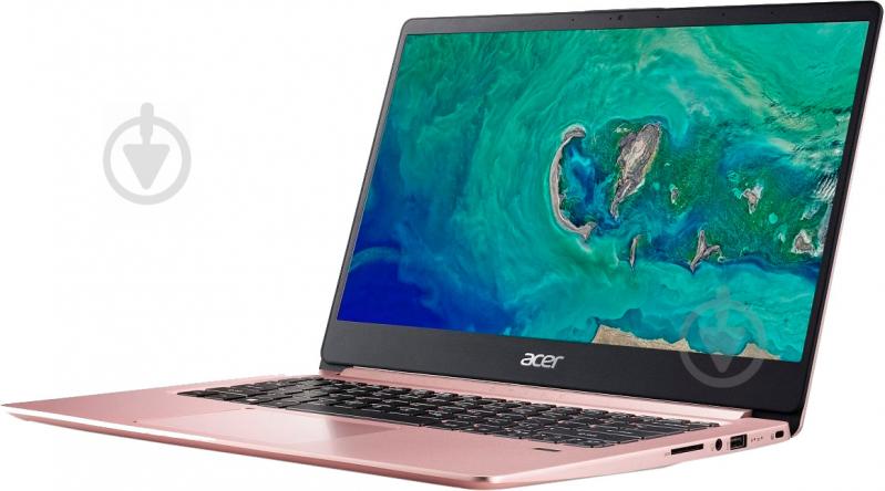 Ноутбук Acer Swift 1 SF114-32-P2J0 14" (NX.GZLEU.008) pink - фото 3