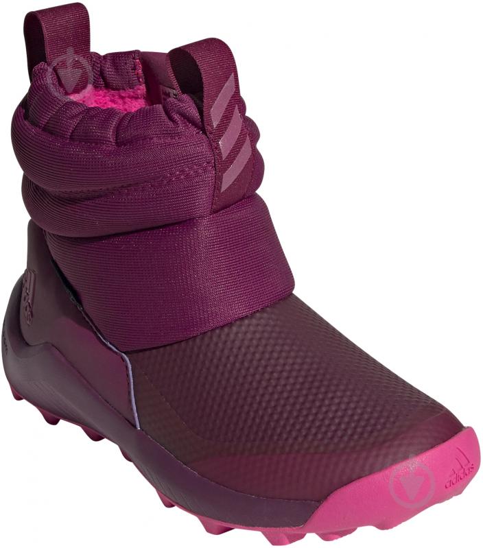 Черевики Adidas ActiveSnow C.RDY C FV3270 р.28,5 малиновий - фото 2