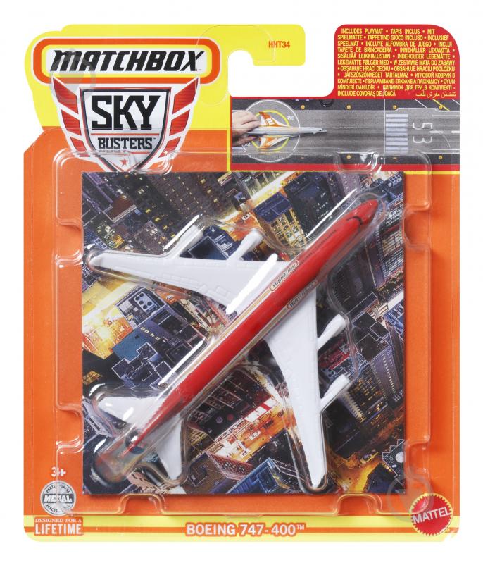 Самолетик Matchbox с ковриком для игры (в асс.) HHT34 - фото 32