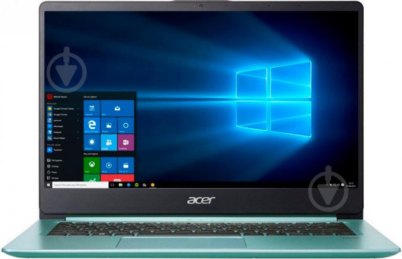 Ноутбук Acer Swift 1 SF114-32-P64S 14" (NX.GZGEU.022) green - фото 1