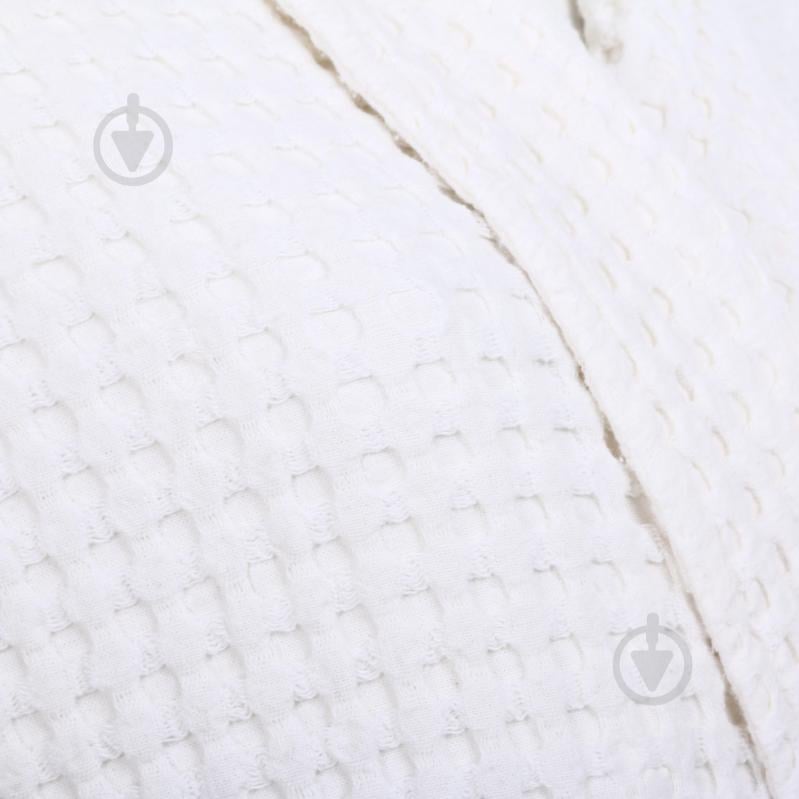 Халат Ярослав вафельний 3Д Ф-499 р. 48-50 білий 54300 - фото 3 Халат Ярослав вафельний 3Д Ф-499 р. 48-50 білий 54300 - фото 3