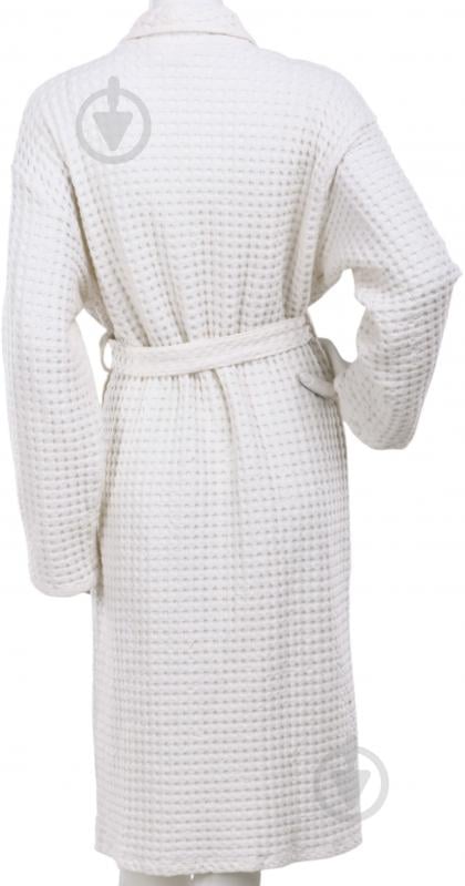 Халат Ярослав вафельний 3Д Ф-499 р. 48-50 білий 54300 - фото 4 Халат Ярослав вафельний 3Д Ф-499 р. 48-50 білий 54300 - фото 4