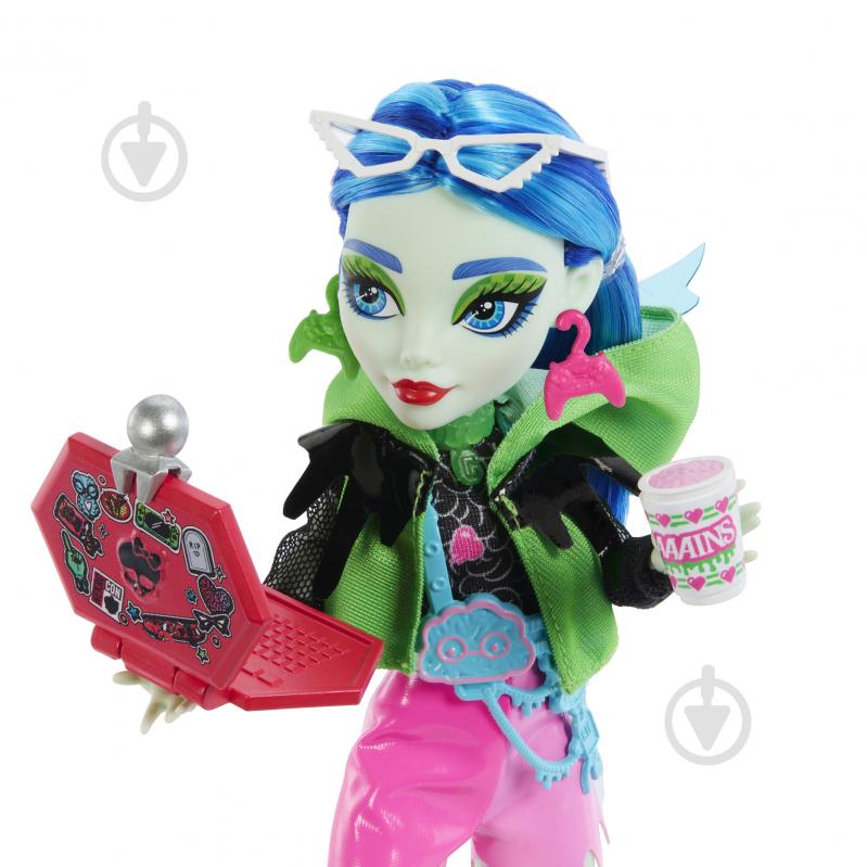 Игровой набор Monster High "Ужас какие секреты Гулии" серии "Неоновые и бесподобные" HNF81 - фото 4