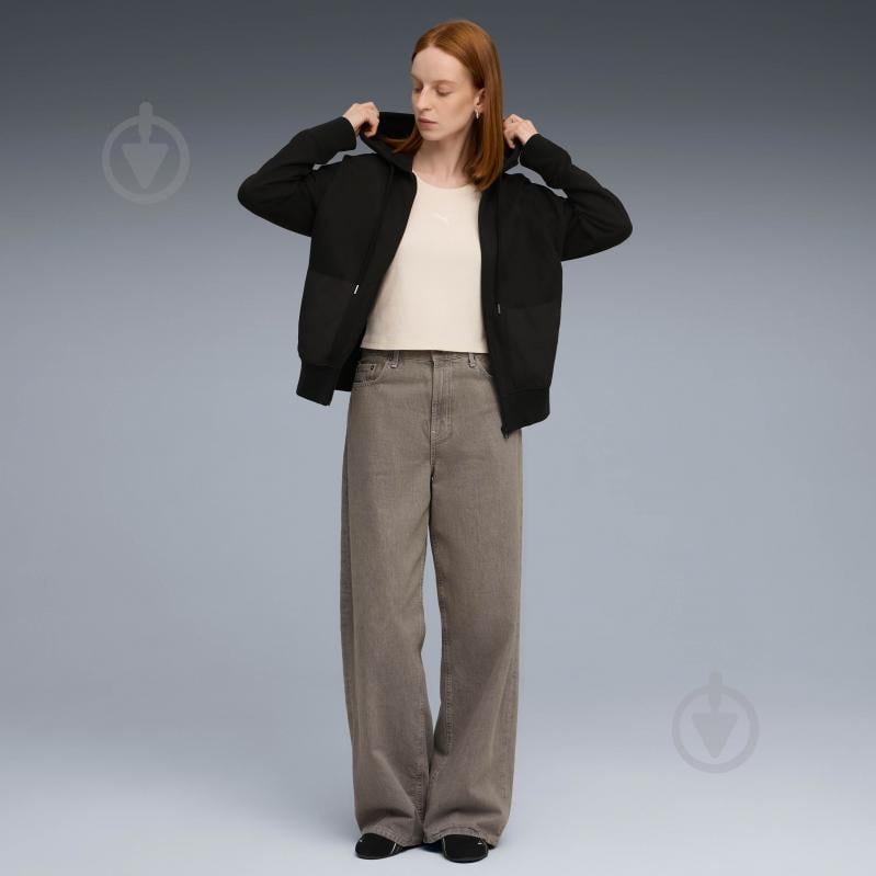 Джемпер Puma HER Relaxed Full-Zip Hoodie FL 68815001 р.L чорний - фото 3