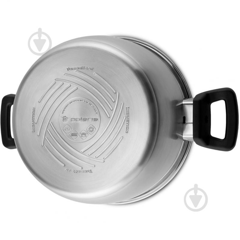 Кастрюля с крышкой Polaris Rialto-24C - фото 4