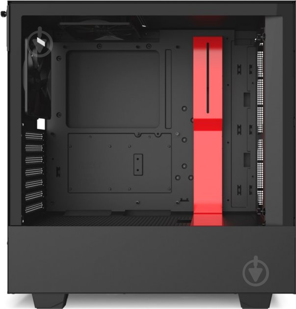 Корпус NZXT H510 Matte Black/Red (CA-H510B-BR) - фото 3