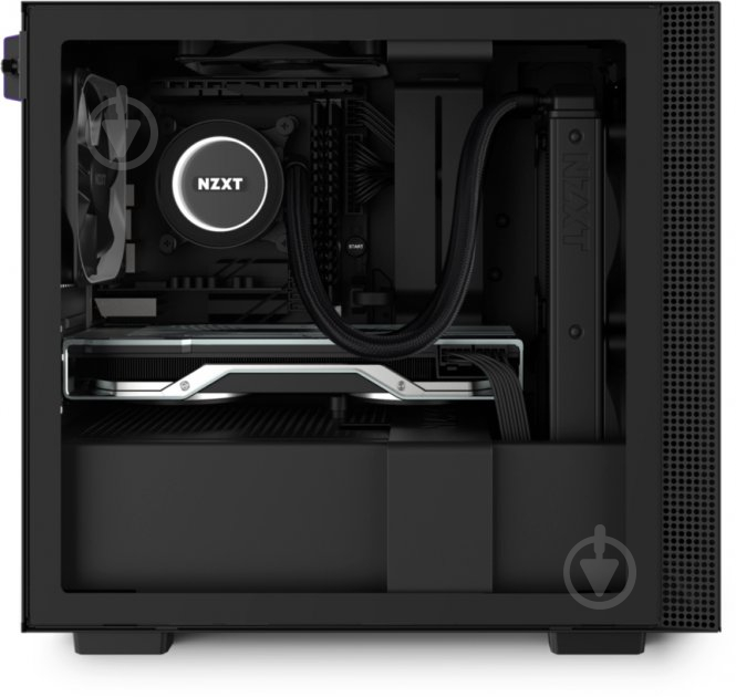 Корпус NZXT H210 Black/Black (CA-H210B-B1) - фото 15