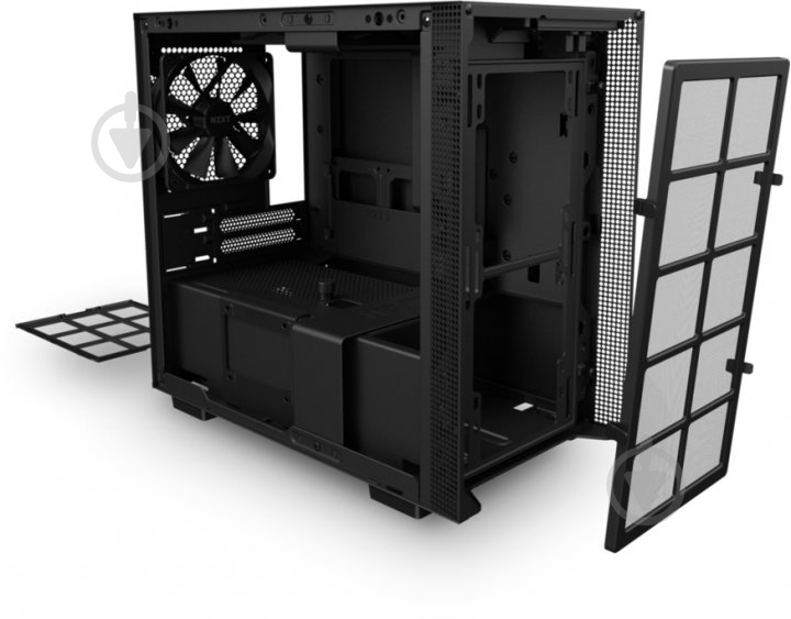 Корпус NZXT H210 Black/Black (CA-H210B-B1) - фото 4