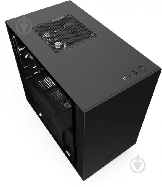 Корпус NZXT H210 Black/Black (CA-H210B-B1) - фото 7