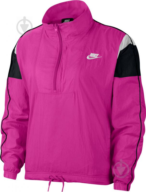 Ветровка женская демисезонная Nike W NSW HRTG JKT WVN CJ2361-601 р.M красная - фото 1