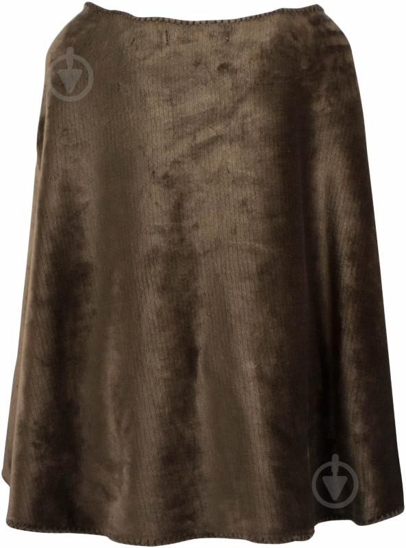 Пончо Underprice р. one size коричневый - фото 3