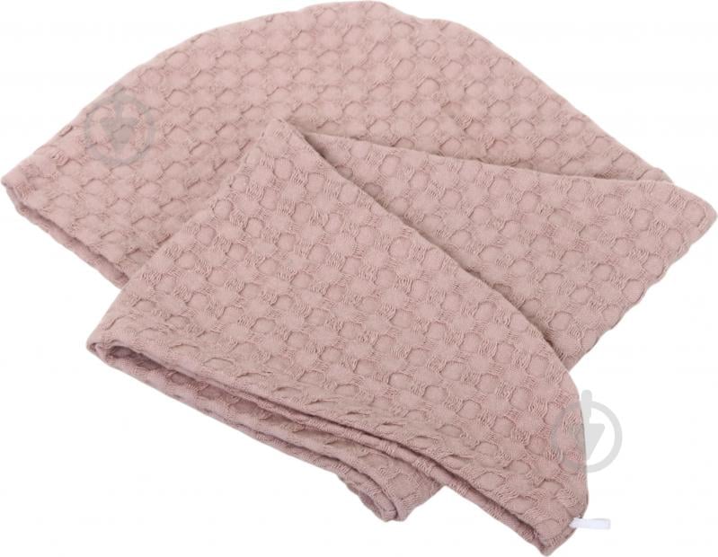 Чалма 3D Ф-133/1 вафельна бежевий Ярослав - фото 4 Чалма 3D Ф-133/1 вафельна бежевий Ярослав - фото 4