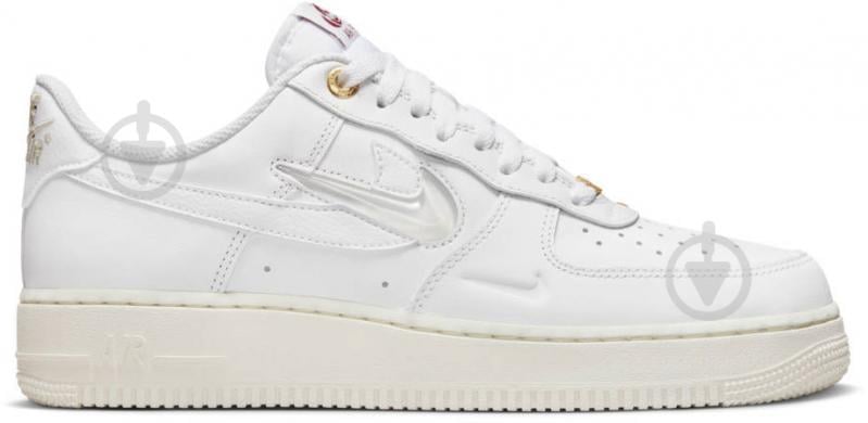 Кроссовки мужские демисезонные Nike AIR FORCE 1 DQ7664-100 р.45,5 белые - фото 1