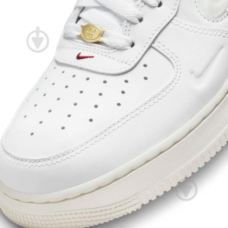 Кроссовки мужские демисезонные Nike AIR FORCE 1 DQ7664-100 р.45,5 белые - фото 8