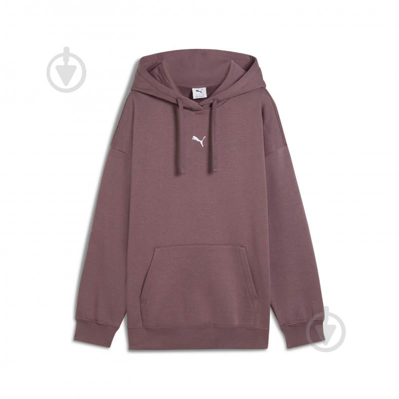 Джемпер Puma ESS Oversized Hoodie FL 68539888 р.M бордовый - фото 4 Джемпер Puma ESS Oversized Hoodie FL 68539888 р.M бордовый - фото 4