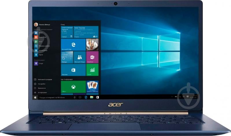 Ноутбук Acer Swift 5 SF514-52T-8617 14" (NX.GTMEU.018) blue - фото 1