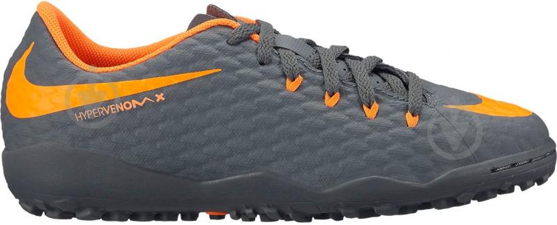 Сороконожки Nike JR PHANTOMX 3 ACADEMY TF AH7294-081 р.38 серый - фото 2