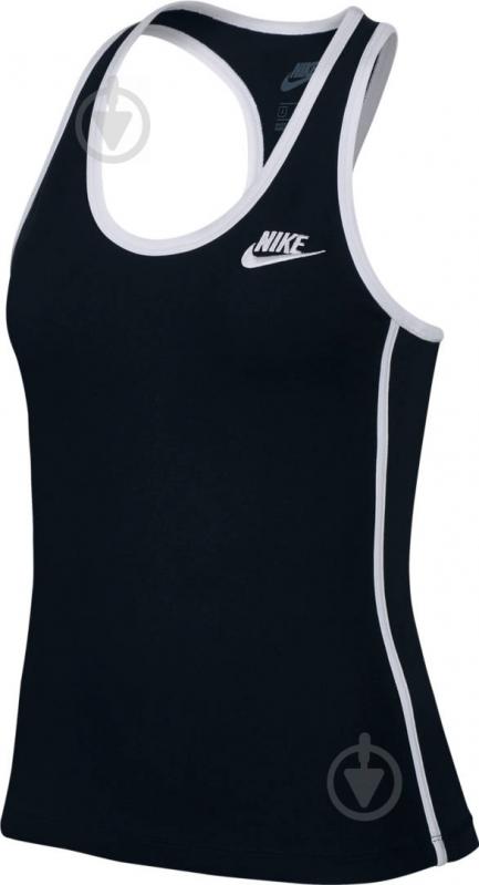 Майка Nike W NSW HRTG RCRBCK TANK CJ2464-010 р.M черный - фото 1