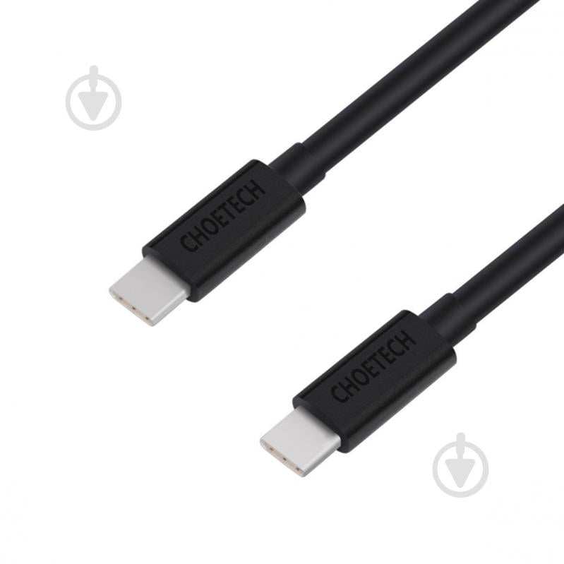 Кабель Choetech CC0004, USB 2.0, USB Type-C 3 м black (CC0004) - фото 2