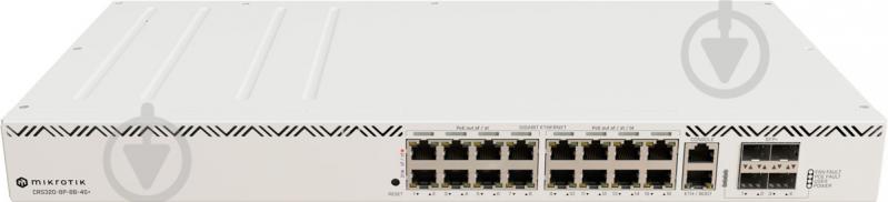 Коммутатор Mikrotik CRS320-8P-8B-4S+RM - фото 1