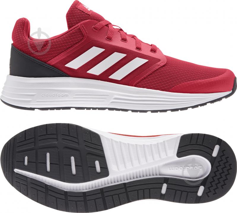 Кроссовки мужские летние Adidas GALAXY 5 FW5703 р.45 1/3 красные - фото 10