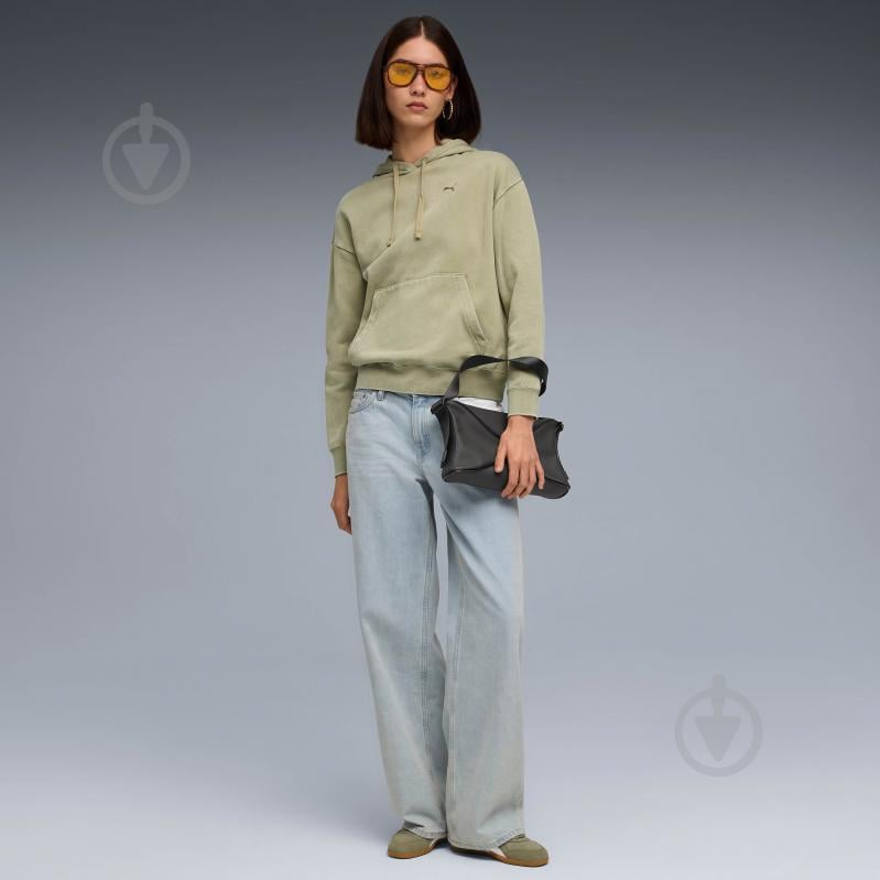 Джемпер Puma ESS ELEVATED Relaxed Wash Hoodie FL 68810382 р.M зеленый - фото 3 Джемпер Puma ESS ELEVATED Relaxed Wash Hoodie FL 68810382 р.M зеленый - фото 3