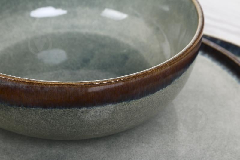 Салатник Fiora Gaia 16 см 800 мл зелена - фото 4 Салатник Fiora Gaia 16 см 800 мл зелена - фото 4