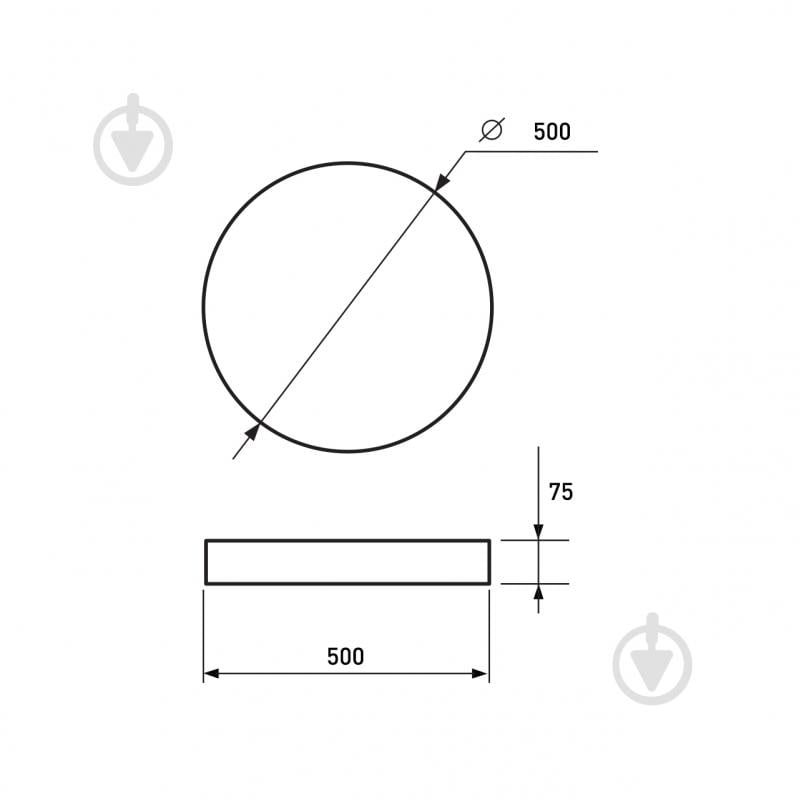 Світильник світлодіодний Eurolamp Smart Light Golden N36 72 Вт коричневий 3000-6000 К LED-MSL-72W-N36 - фото 3