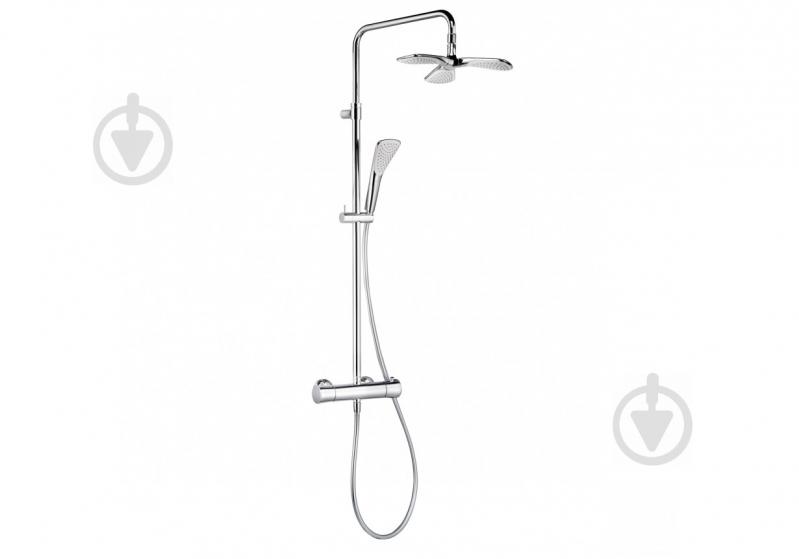 Душова система Kludi Dual Shower System Fizz з термостатом 670950500 - фото 1