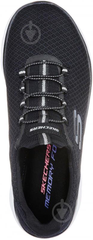 Кроссовки женские демисезонные Skechers Summits 12980 BKW р.36,5 черные - фото 3