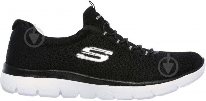 Кроссовки женские демисезонные Skechers Summits 12980 BKW р.36,5 черные - фото 6