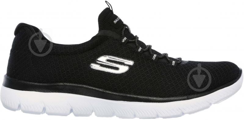 Кроссовки женские демисезонные Skechers Summits 12980 BKW р.37 черные - фото 6