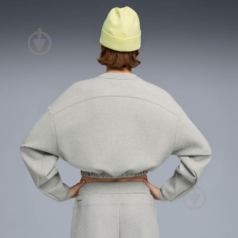 Свитшот Puma CLOUDSPUN CREW 52746104 р.M серый - фото 2 Свитшот Puma CLOUDSPUN CREW 52746104 р.M серый - фото 2