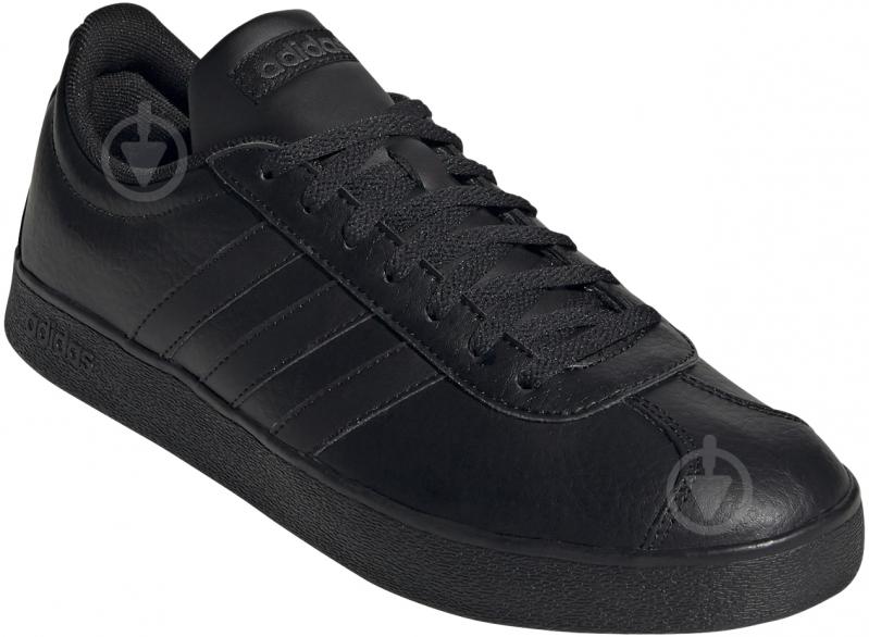 Кросівки чоловічі демісезонні Adidas VL COURT 2.0 FW3774 р.46 2/3 чорні - фото 4 Кросівки чоловічі демісезонні Adidas VL COURT 2.0 FW3774 р.46 2/3 чорні - фото 4