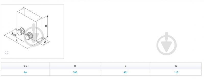 Пленум напольный Вентс Флексивент 0821300х100/75х2 - фото 2