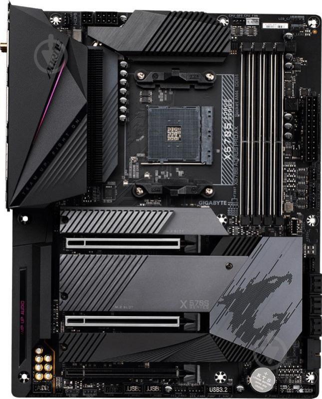 Материнская плата Gigabyte X570S AORUS PRO AX 1.1 (Socket AM4, AMD X570, ATX) - фото 2