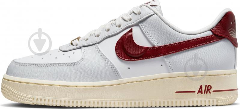 Кроссовки женские демисезонные Nike AIR FORCE 1 DV7584-001 р.35,5 белые - фото 4